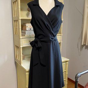 TASH + SOPHIE Sleeveless Surplice High-Low Dress